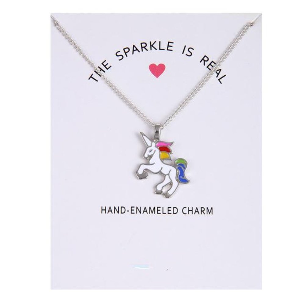 The Sparkle is Real Unicorn Necklace